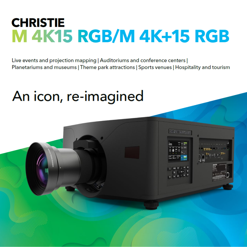 Christie lance un vidéoprojecteur laser 2K tout-en-un pour le cinéma - Blog  Eavs Groupe